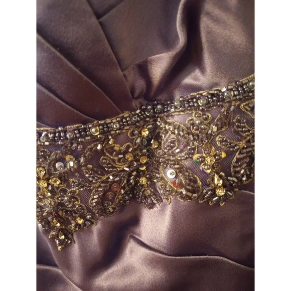 Montage by Mon Cheri Dress Jacket Set SZ 18 New Mother of Bride Beaded Formal - Picture 6 of 13